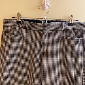 Banana Republic Houndstooth Sloan Pants Size 8